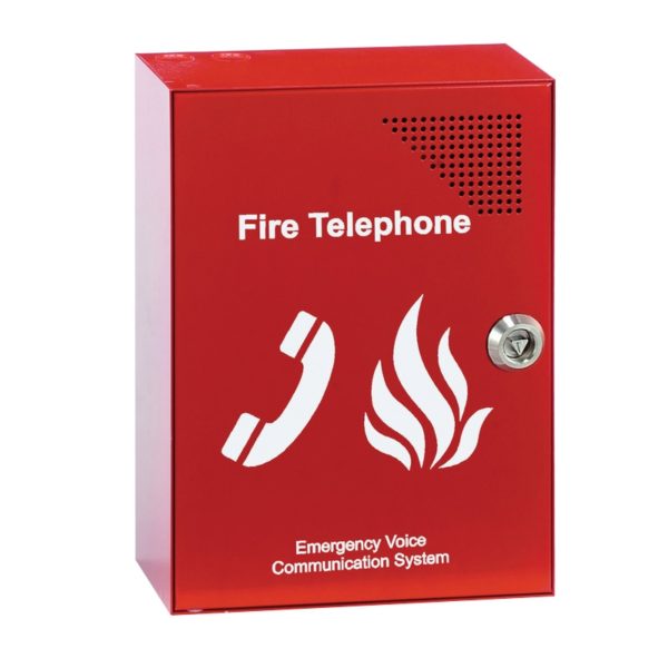 evc301rlk-red-fire-telephone-outstation-cw-handset-key-lockable
